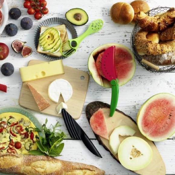 KUHN RIKON SLICE & SERVE MELON KNIFE - Picture 5 of 7